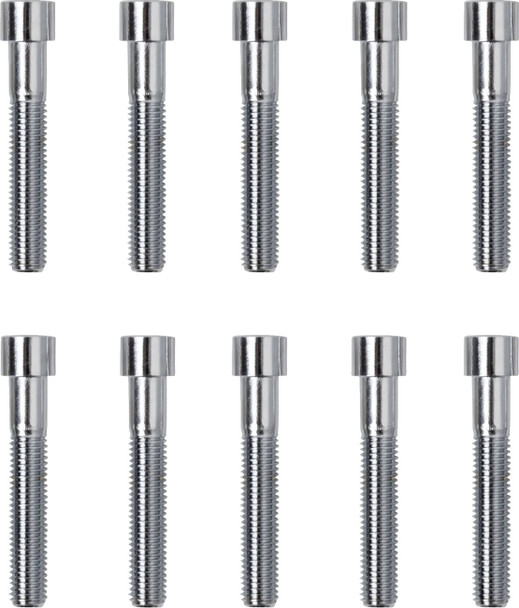 Drag Specialties - DS190564S - Bolts - Socket-Head/Replacement - Smooth/Fine Thread - 1/4"-28 x 1-1/2" - 10 Pack