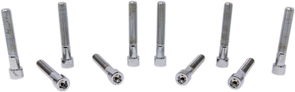 Drag Specialties - DS190575S - Bolts - Socket-Head/Replacement - Smooth/Fine Thread - 5/16"-24 x 2" - 10 Pack