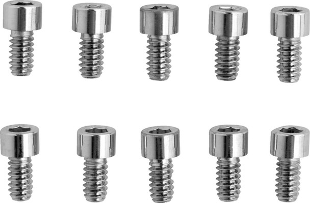 Drag Specialties - DS190586S - Bolts - Socket-Head - Replacement - Smooth/Coarse Thread - #10-24 x 3/8" - 10 Pack