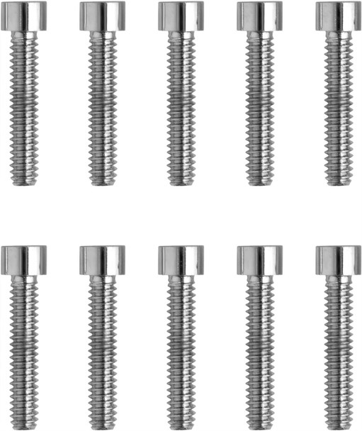 Drag Specialties - DS190590S - Bolts - Socket-Head - Replacement - Smooth/Coarse Thread - #10-24 x 1" - 10 Pack