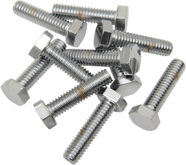 Drag Specialties - DS190614 - Bolts - Hex-Head - Chrome - 5/16"-18 x 1-1/4" Drag Specialties - DS190614 - Bolts - Hex-Head - Chrome - 5/16"-18 x 1-1/4"
