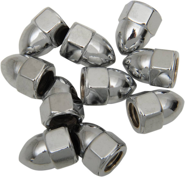 Drag Specialties - DS190855 - Nut - Acorn - Chrome - 5/16"-18 Drag Specialties - DS190855 - Nut - Acorn - Chrome - 5/16"-18