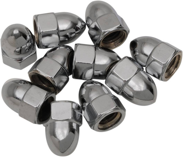 Drag Specialties - DS190860 - Nut - Acorn - Chrome - 7/16"-20 Drag Specialties - DS190860 - Nut - Acorn - Chrome - 7/16"-20