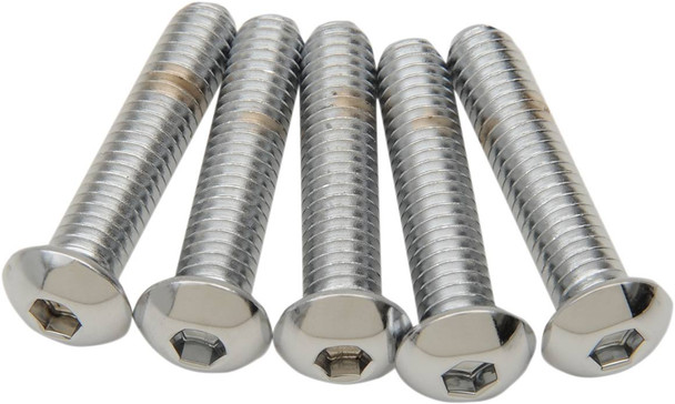 Drag Specialties - DS192324 - Bolts - Button Head/Replacement - 5/16"-18 x 1-1/4" - 5 Pack Drag Specialties - DS192324 - Bolts - Button Head/Replacement - 5/16"-18 x 1-1/4" - 5 Pack