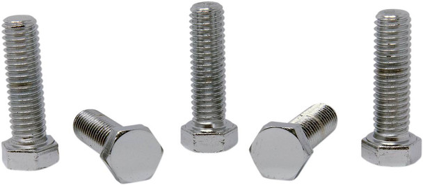 Drag Specialties - DS192337 - Bolts - Hex-Head - Chrome - 7/16"-14 x 1-1/2" Drag Specialties - DS192337 - Bolts - Hex-Head - Chrome - 7/16"-14 x 1-1/2"