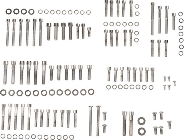 Drag Specialties - DS192398 - Bolt Set - Engine Case - Socket-Head