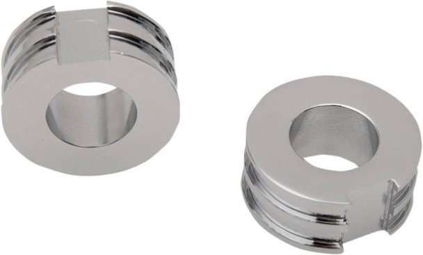 Drag Specialties - DS195085 - Spacers - Axle Adjuster - 5/8" - Chrome - Pair