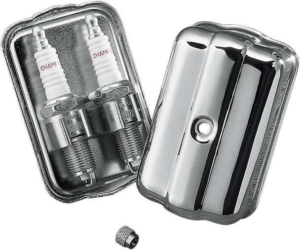 Drag Specialties - DS196091 - Plug Holder - Chrome