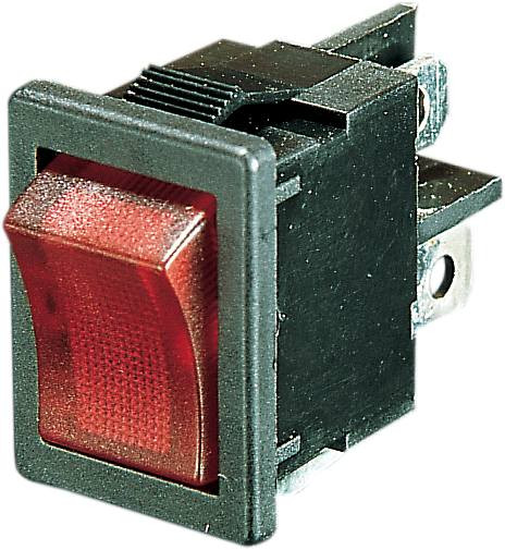 Drag Specialties - DS272147 - Rocker Switch - Red - On/Off
