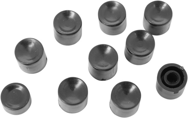 Drag Specialties - DS272142 - Handlebar Switch Button Caps - Turn Signal - Long - Black