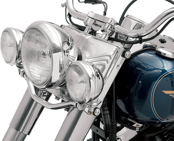 Drag Specialties - DS280266 - Spotlight Mount - Chrome - '86-'99 FLST