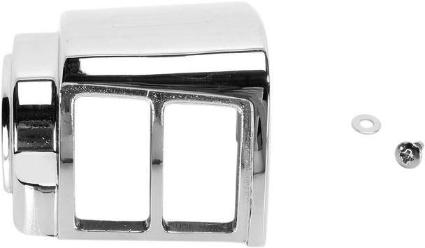 Drag Specialties - DS290692 - Handlebar Switch Housing Kit - Left - Upper - Chrome