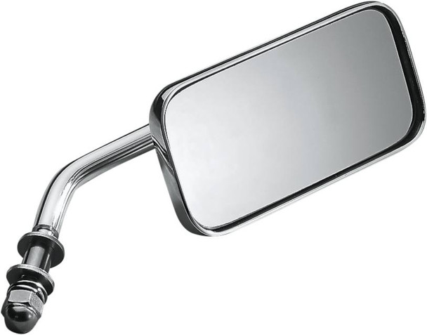 Drag Specialties - DS302083 - Mirror - Side View - Rectangle - Chrome - Each