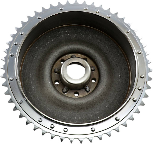 Drag Specialties - DS325390 - Brake Drum with Sprocket - 63-66