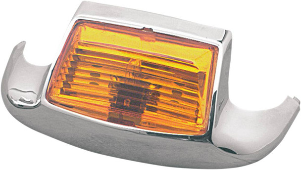 Drag Specialties - DS719933 - Fender Tip Light - Amber
