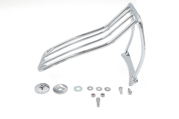 V-Twin - 50-0989 - Wyatt Gatling Chrome Luggage Rack