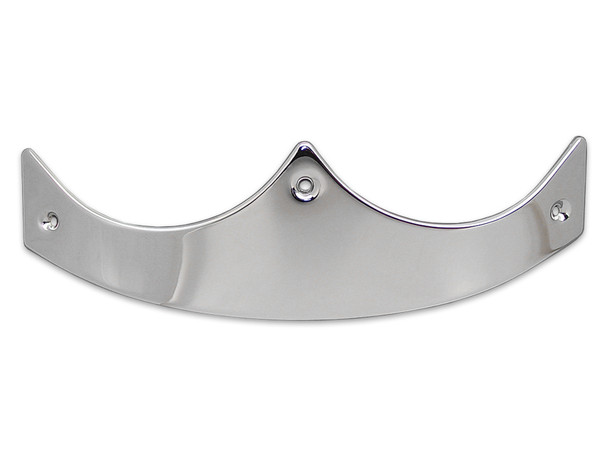 V-Twin - 50-0999 - Chrome Smooth Style Fender Tip
