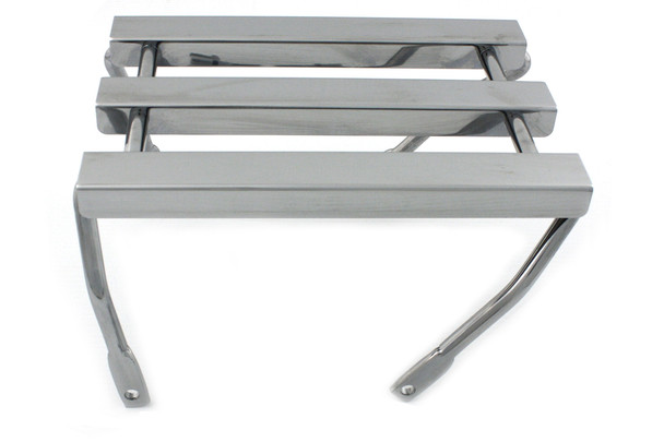 V-Twin - 50-1013 - 3 Channel Luggage Rack Chrome