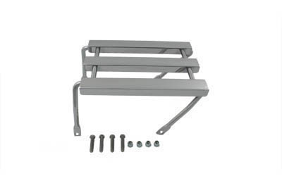 V-Twin - 50-1014 - Wyatt Gatling Chrome Three Channel Luggage Rack