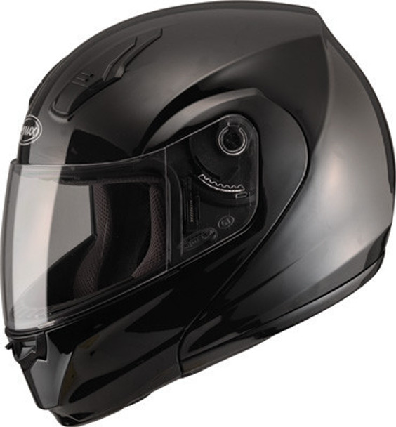 GMAX - MD04 Modular Motorcycle Helmet - Gloss Black