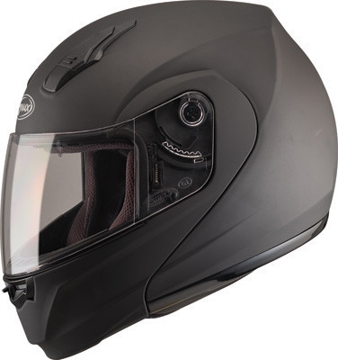 GMAX MD04フルフェイスヘルメット マットブラック GMAX - MD04 Modular Motorcycle Helmet - Flat Black