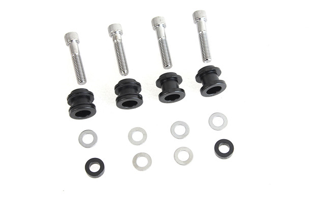 V-Twin - 50-1691 - Docking Hardware Kit Gloss Black