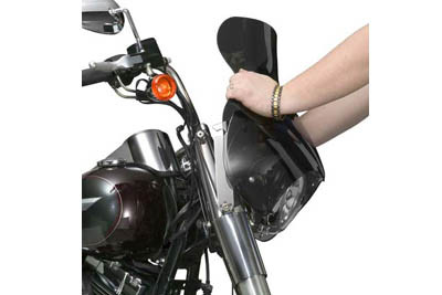 V-Twin - 51-0282 - Wave Q R Windshield with Dark Tint