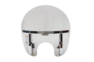 V-Twin - 51-0362 - Switchblade Detachable Tinted Chopped Windshield