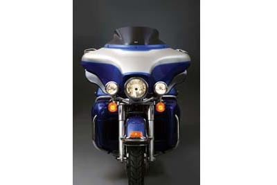 V-Twin - 51-0403 - V-Stream Dark Tint Ultra Low Windshield