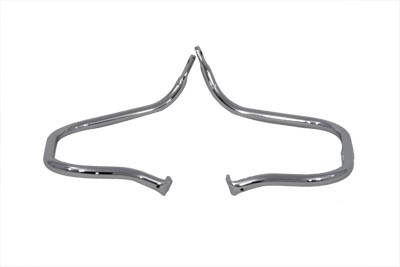 V-Twin - 51-0932 - Chrome Replica Rear Engine Bar Set