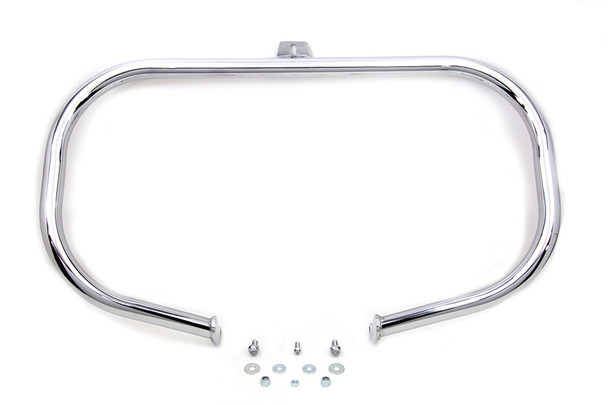 V-Twin - 51-1046 - Chrome Front Engine Bar - Fits 2000-2017 Harley-Davidson FLST