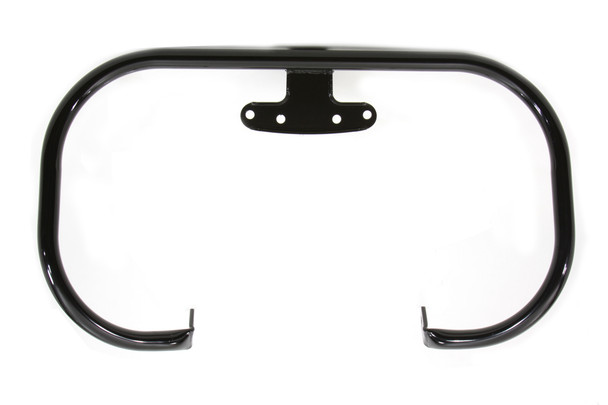 V-Twin - 51-1337 - Black Finish Front Engine Guard - Fits 1955-1957 Harley-Davidson FL, 1936-1947 EL, 1941-1947 UL