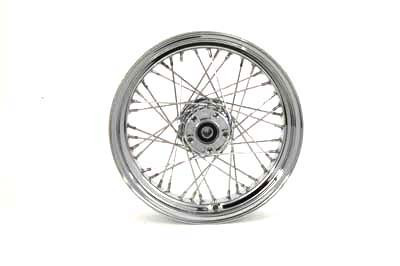 V-Twin - 52-0218 - 16 inch x 3.50 inch Rear Spoke Wheel