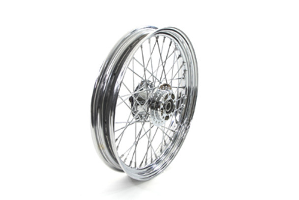 V-Twin - 52-0478 - 19 inch x 2.50 inch Replica Front Spoke Wheel