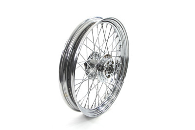 V-Twin - 52-0478 - 19 inch x 2.50 inch Replica Front Spoke Wheel - Fits 2006-2017 Harley-Davidson FXDF