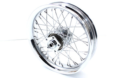 V-Twin - 52-0546 - 16 inch x 3.00 inch Front or Rear Spoke Wheel - Fits 1973-1982 Harley-Davidson FX (Rear only), 1973-1984 FL