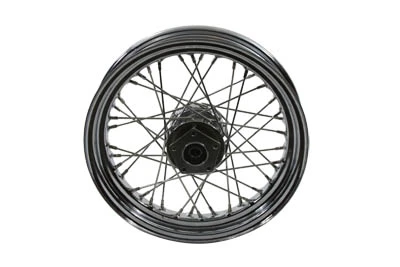 V-Twin - 52-0695 - 16 inch x 3.00 inch Front Spoke Wheel - Fits 1986-1996 Harley-Davidson FLST