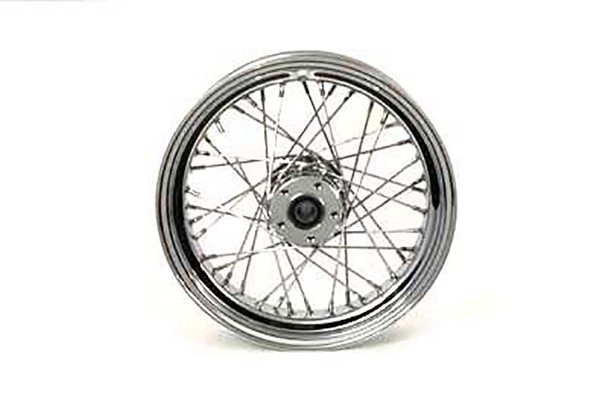V-Twin - 52-0779 - 18 inch x 4.25 inch Rear Spoke Wheel