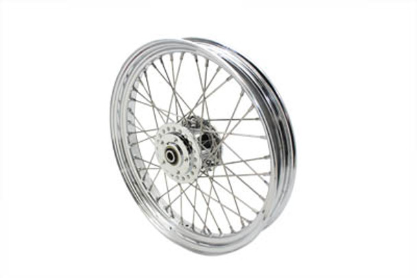 V-Twin - 52-0818 - 19 inch x 2.50 inch Replica Front Spoke Wheel