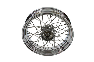V-Twin - 52-0832 - 16 inch x 4.00 inch Replica Rear Spoke Wheel