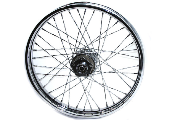 V-Twin - 52-0844 - 21 inch x 2.15 inch Front Spoke Wheel