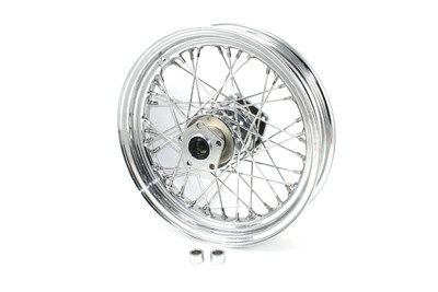 V-Twin - 52-0857 - 16 inch x 3.00 inch Rear Spoke Wheel