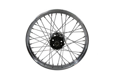 V-Twin - 52-0887 - 19 inch x 2.15 inch Replica Spoke Wheel - Fits 1941-1966 Harley-Davidson FL (Front or Rear), 1937-1948 UL (Front or Rear), 1936-1940 EL (Front or Rear)