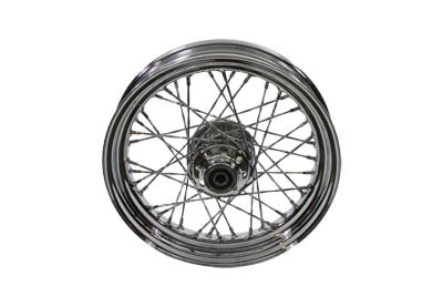 V-Twin - 52-0972 - 16 inch x 3.00 inch Front Spoke Wheel