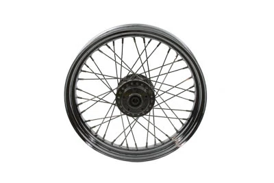 V-Twin - 52-1087 - 19 inch x 2.50 inch Front Spoke Wheel - Fits 2000-2007 Harley-Davidson XL, 2000-2003 FXD