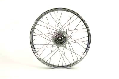 V-Twin - 52-1088 - 21 inch x 2.15 inch Replica Front Spoke Wheel - Fits 2000-2007 Harley-Davidson XL, 2000-2003 FXD
