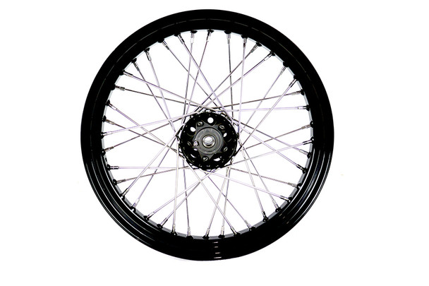 V-Twin - 52-1277 - 19 inch x 3.0 inch Star Hub Wheel Front or Rear - Fits 1941-1966 Harley-Davidson FL