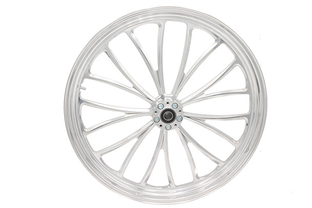 V-Twin - 52-1434 - 26 inch x 3.5 inch Manhattan Front Wheel Polished