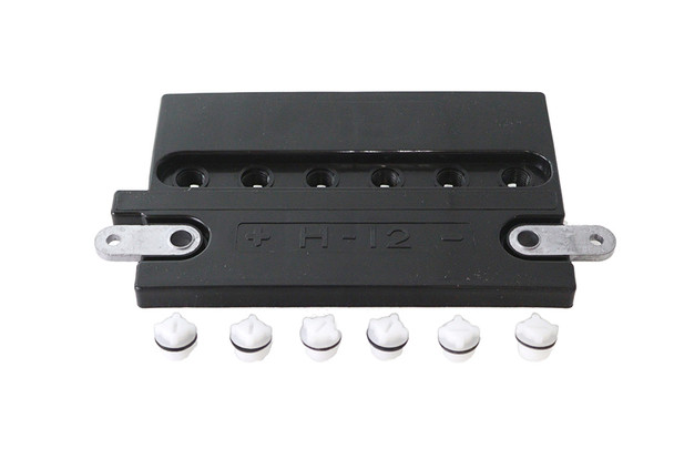 V-Twin - 53-0656 - H-12 Battery Top Cover - Fits 1965-1984 Harley-Davidson FL, 1967-1978 XL