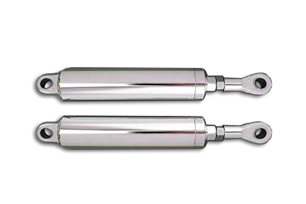 V-Twin - 54-0131 - 11 inch Shock Set Chrome Billet